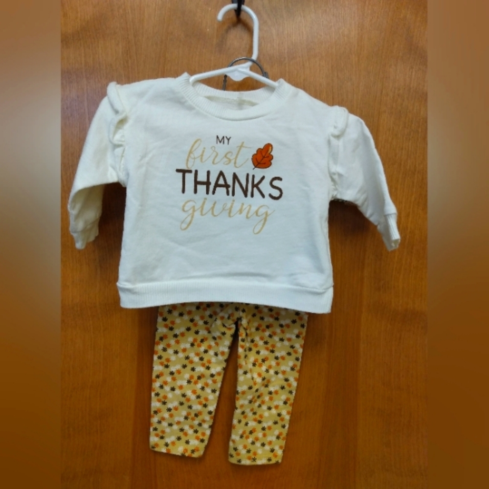 Chick pea My First Thanksgiving outfit